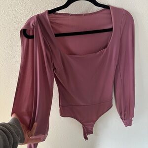 Open Sleeve Bodysuit